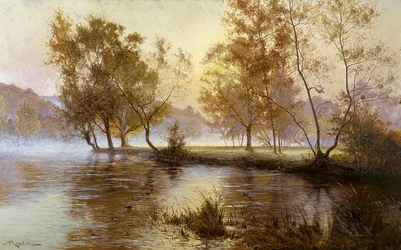 Sonnenaufgang im Nebel